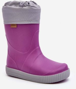 Children's Wellington Boots with Warmer Snow Wave Gokids Purple