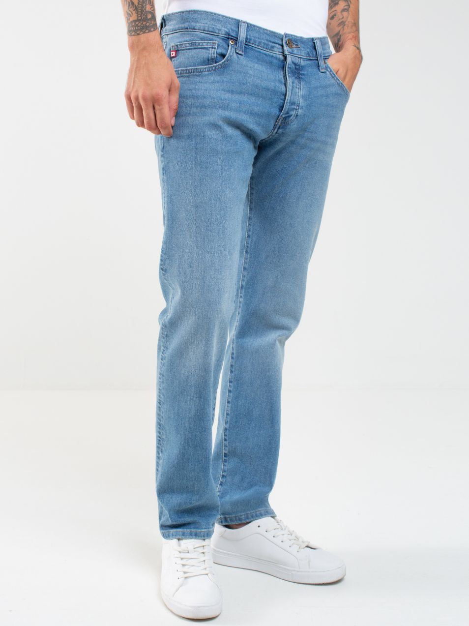 Veľké hviezdne mužské rovné nohavice Denim 110761 -207