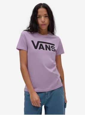 Fialové dámske tričko VANS