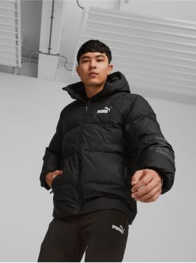 Čierna pánska zimná prešívaná bunda Puma Power