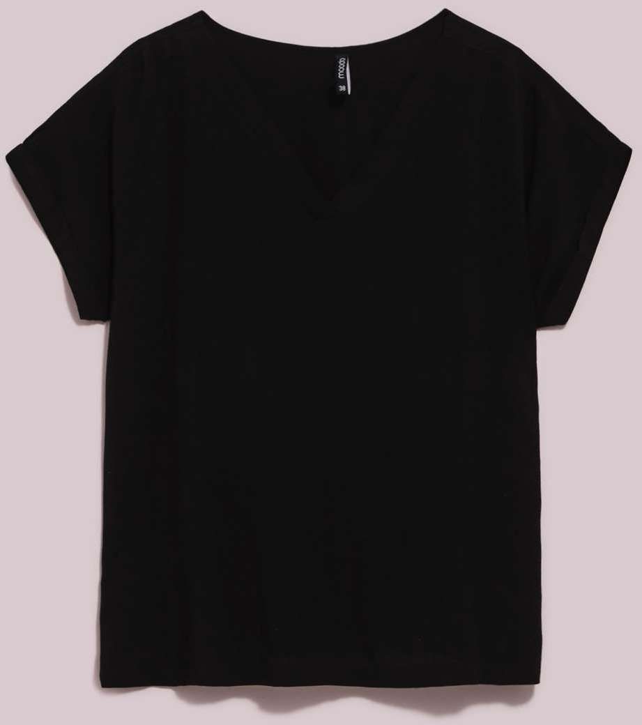 WOMEN'S SHIRT L-KO-4047 BLACK