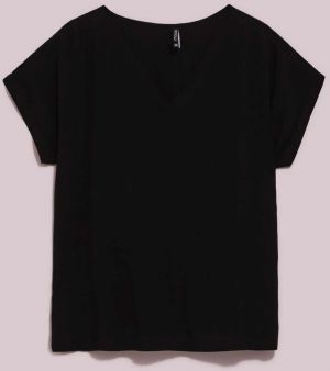 WOMEN'S SHIRT L-KO-4047 BLACK