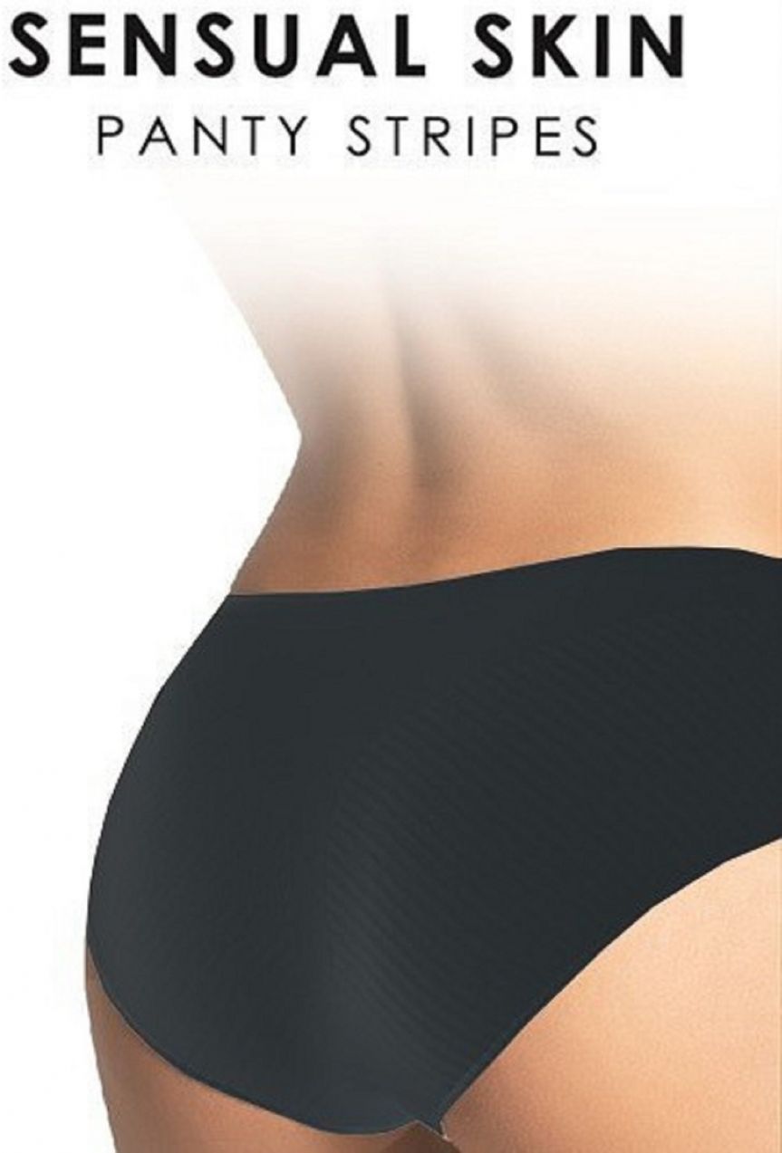 Panties Gatta 41684 Panty Stripes Sensual Skin S-XL black 06