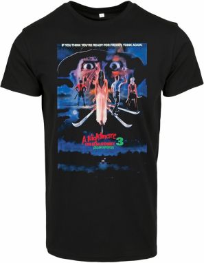 A Nightmare On Elmstreet Poster T-Shirt Black