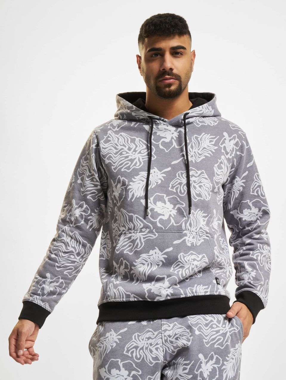 Just Rhyse JR petal hoodie black