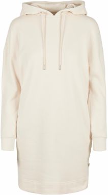 Women's Organic Oversized Terry Dress with Hood whitesand