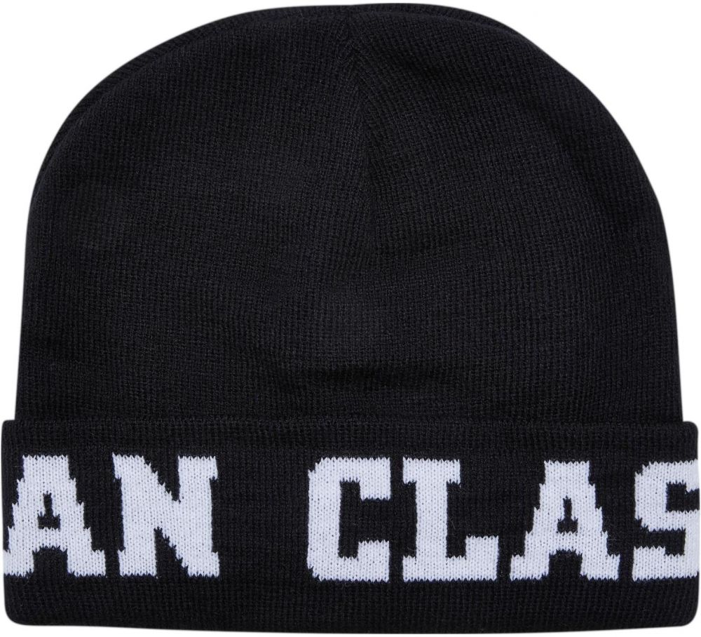 Jaquard Beanie logo black