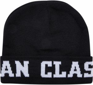 Jaquard Beanie logo black