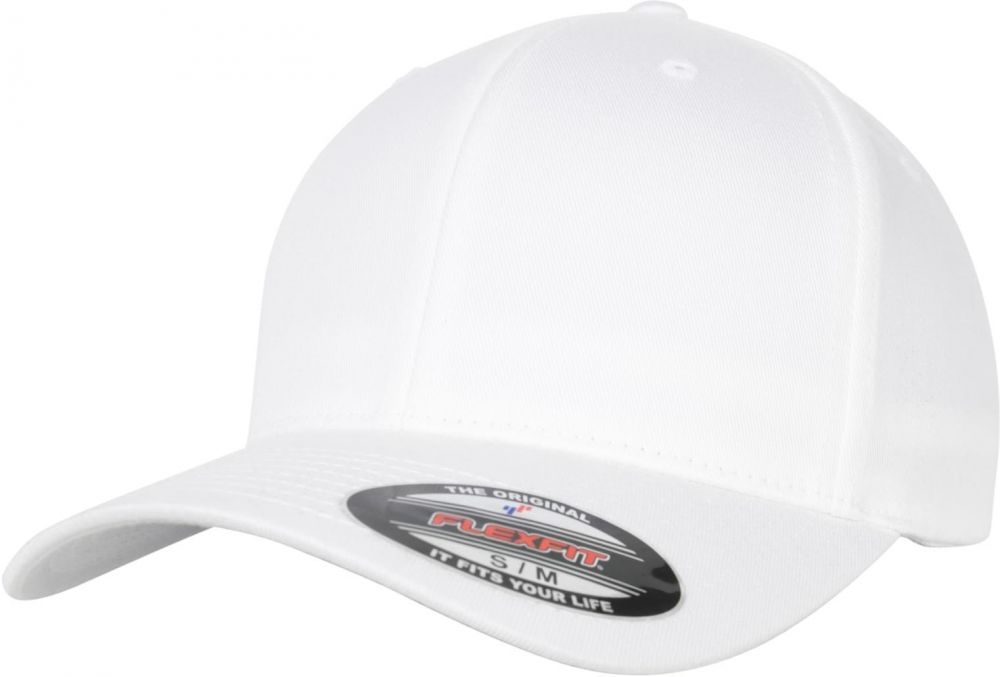 Flexfit beanie made of organic cotton white