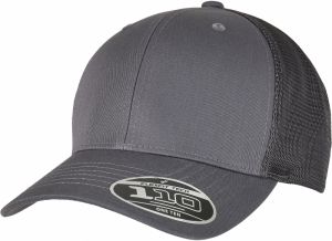 110 Flexfit Melange Trucker Sivá/Melange