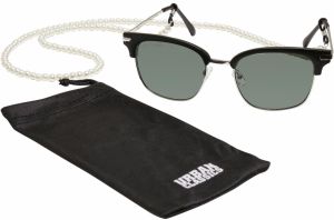 Crete sunglasses with chain black/green