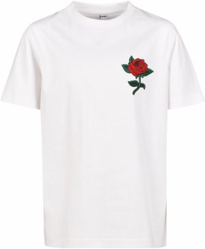 Children's pink T-shirt white