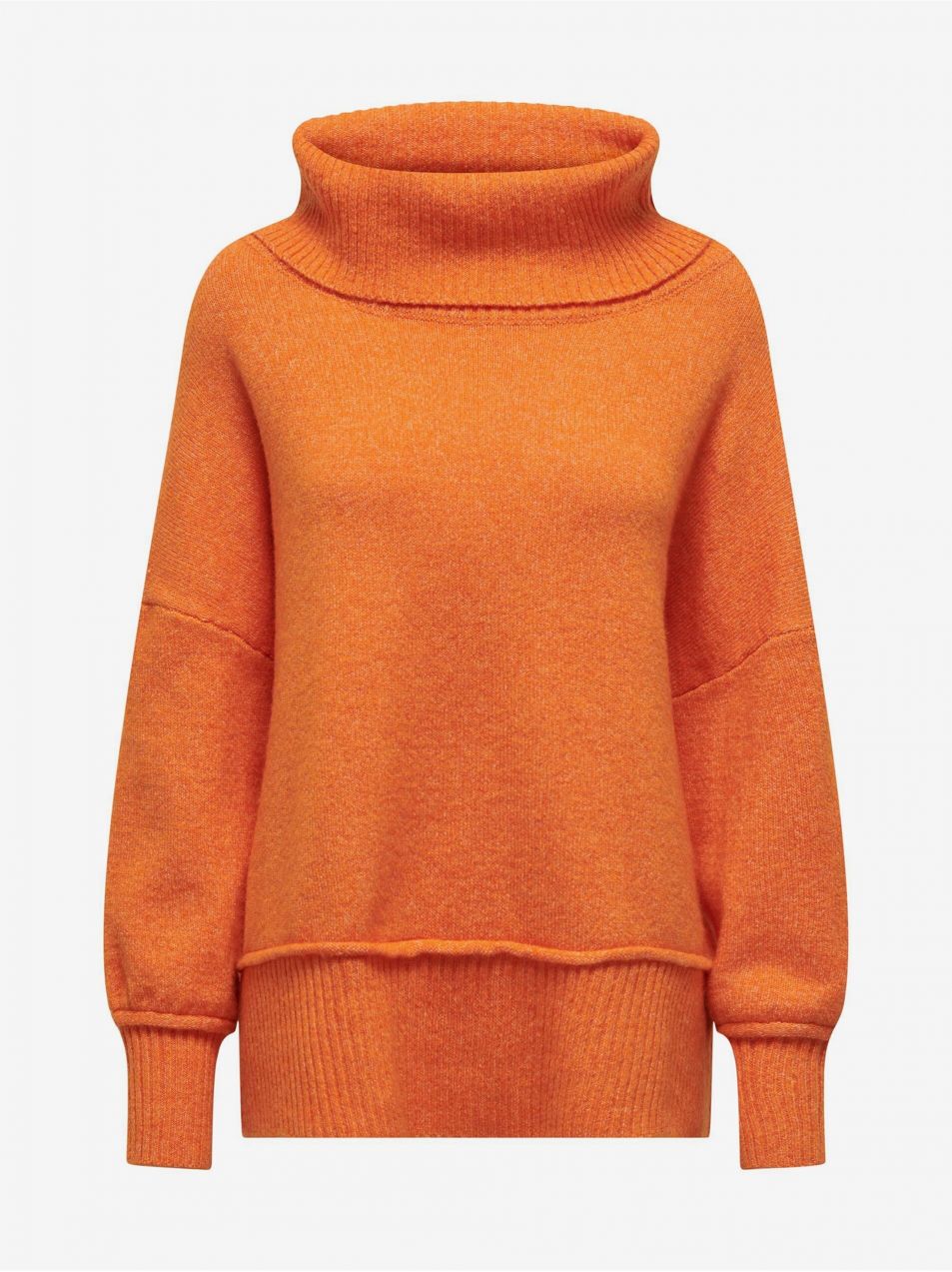 Oranžový dámsky oversize sveter ONLY Hazel