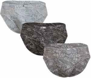 3PACK pánske slipy Andrie viacfarebné