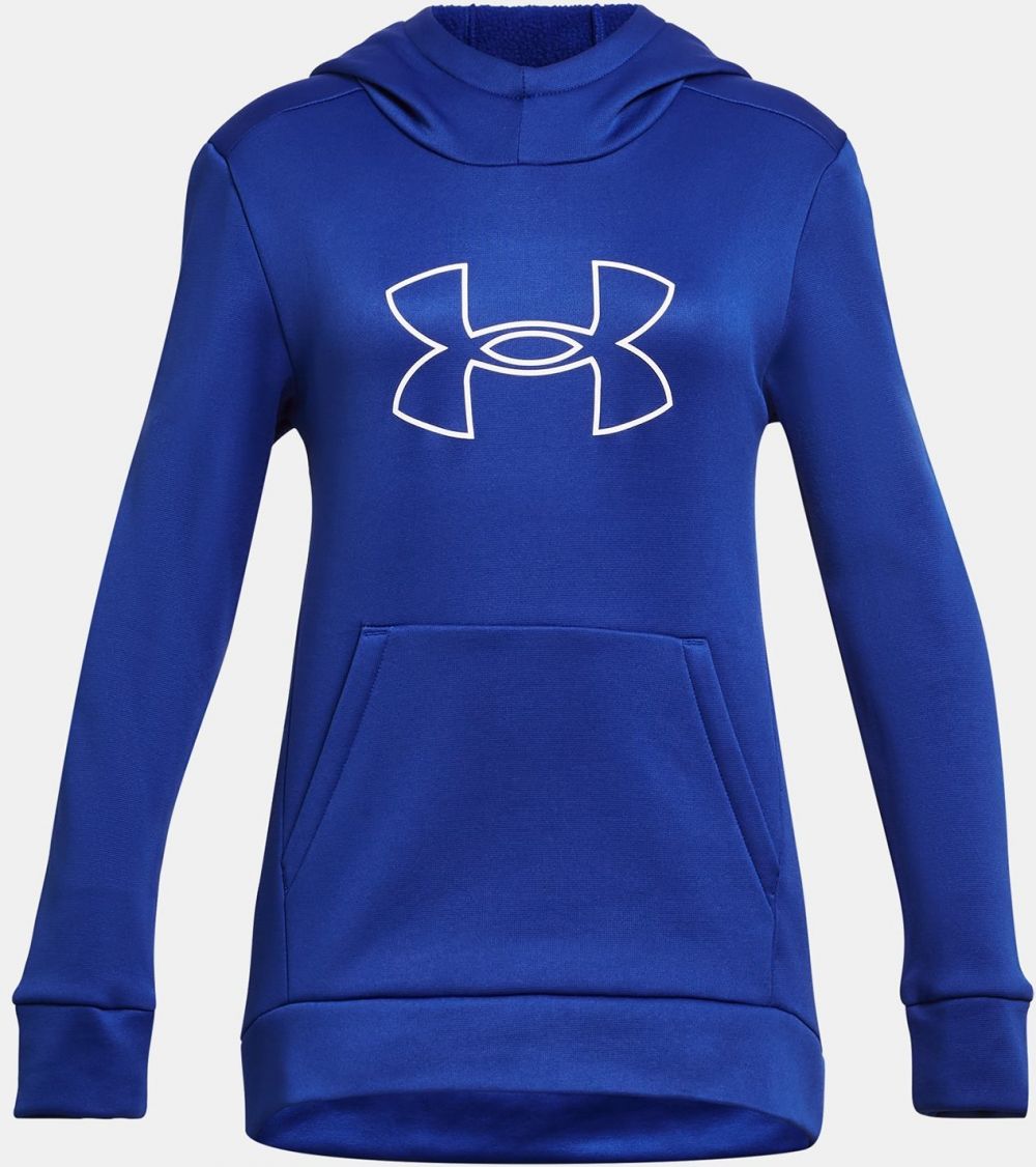 Tmavomodrá športová mikina Under Armour Armour Fleece BL Hoodie