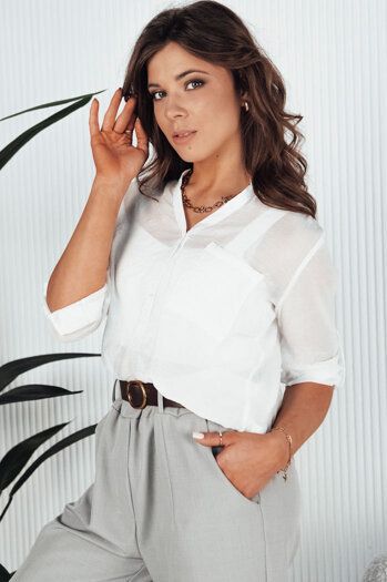 LUNA women's shirt white Dstreet