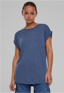 Women's Modal Extended Shoulder Tee T-Shirt - Vintage Blue