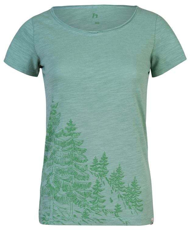Women's T-shirt Hannah ZOEY smoke green