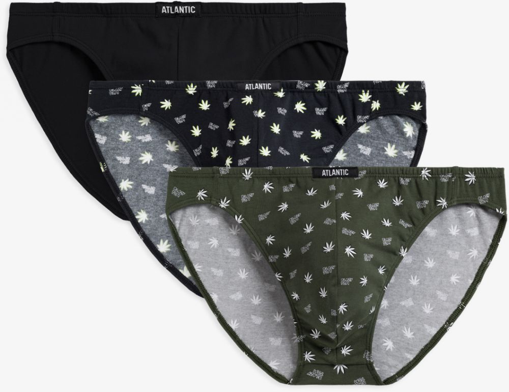 Men's briefs ATLANTIC Mini 3Pack - multicolored
