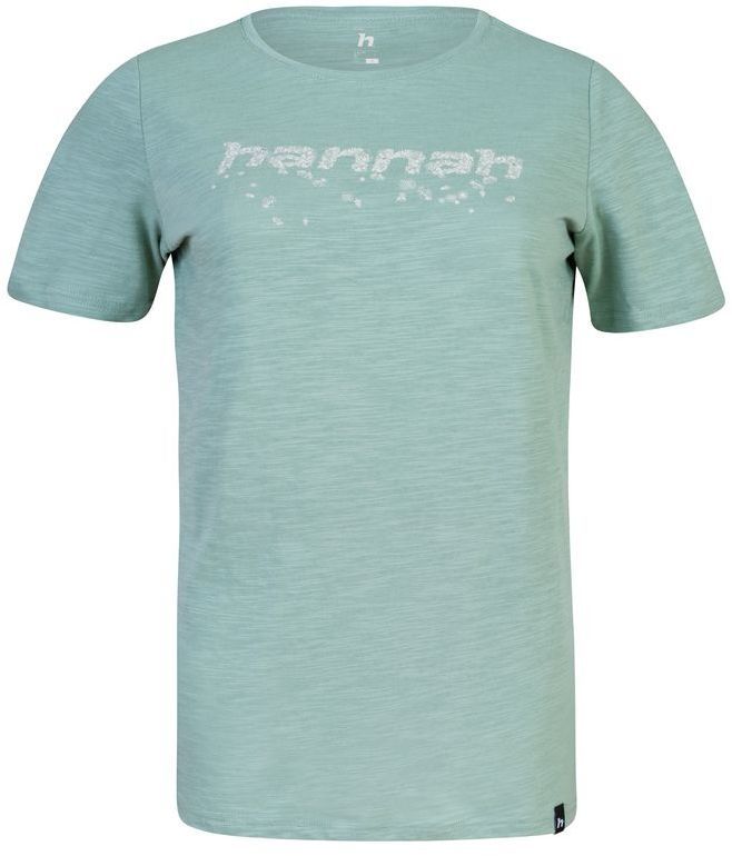 Women's simple T-shirt Hannah SELIA smoke green