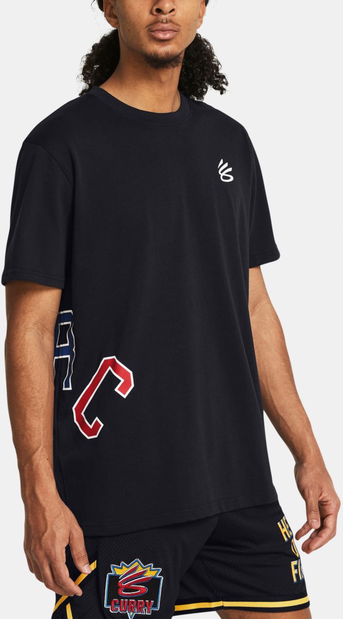 Čierne tričko Under Armour Curry Arc HW Tee