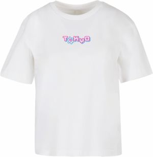Women's Tokyo Dragon Neon T-Shirt - White