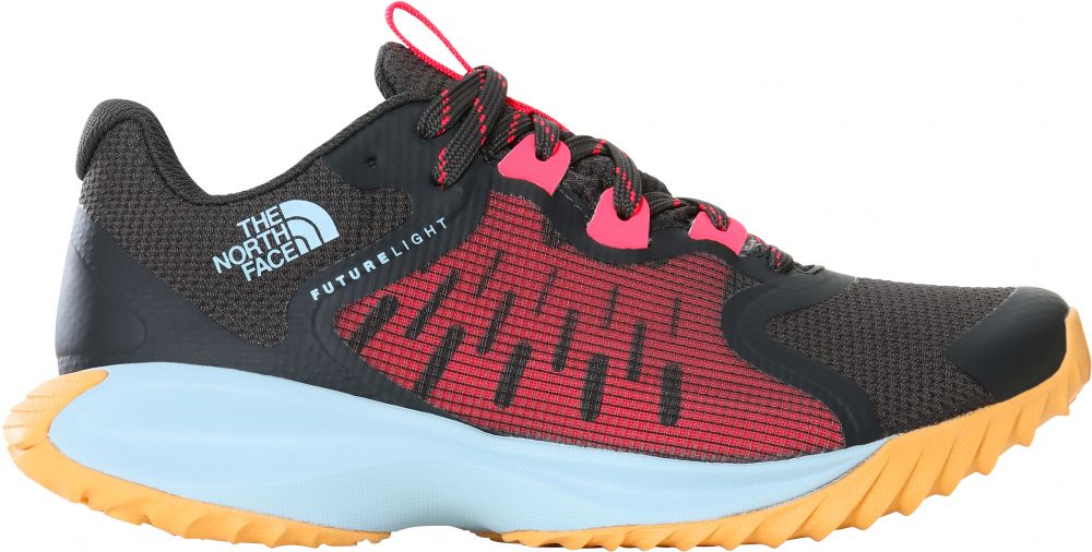 The North Face Wayroute Futurelight Asphalt Grey Brilliant Coral Women's Shoes