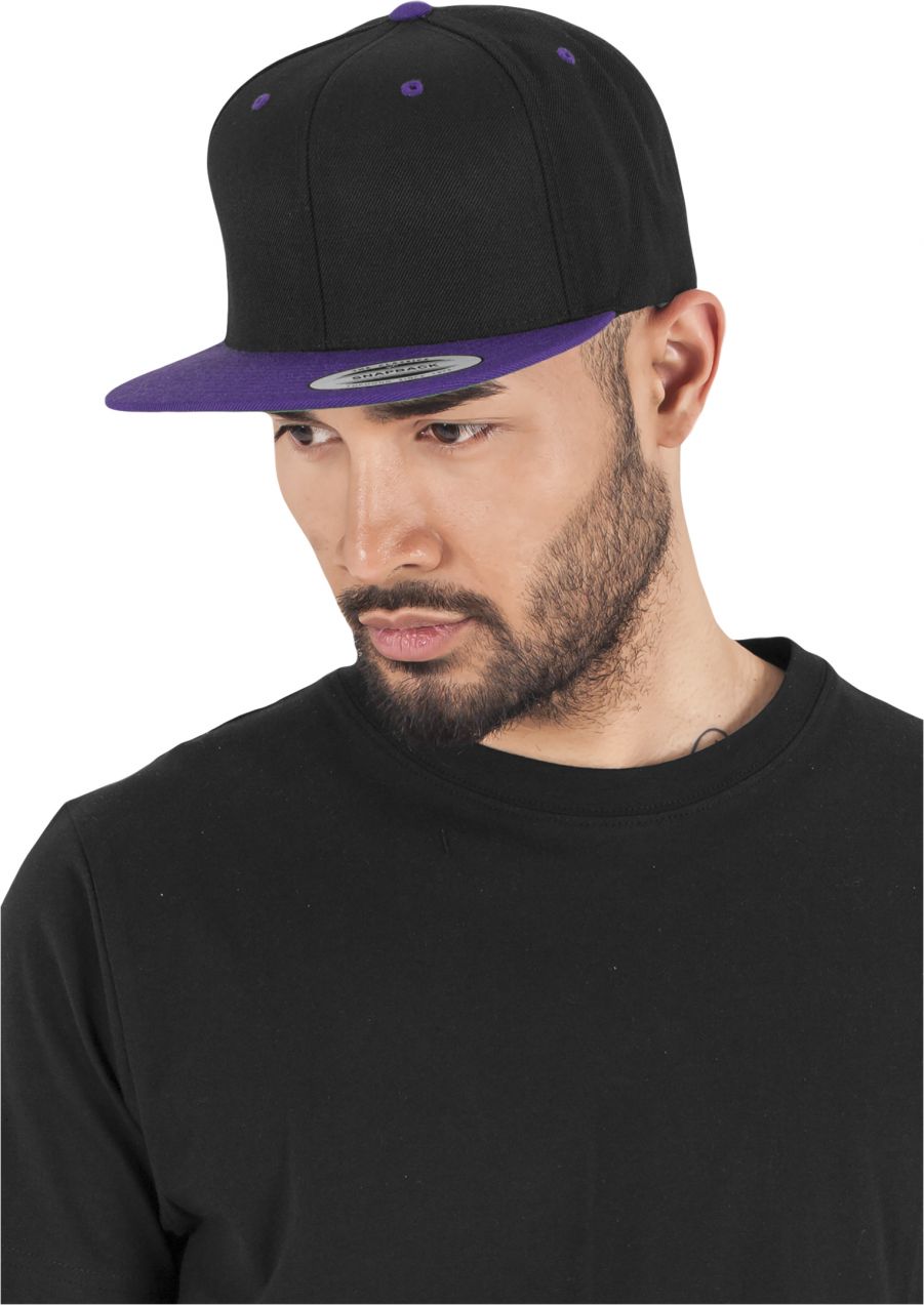 Classic Snapback 2-Tone blk/pur