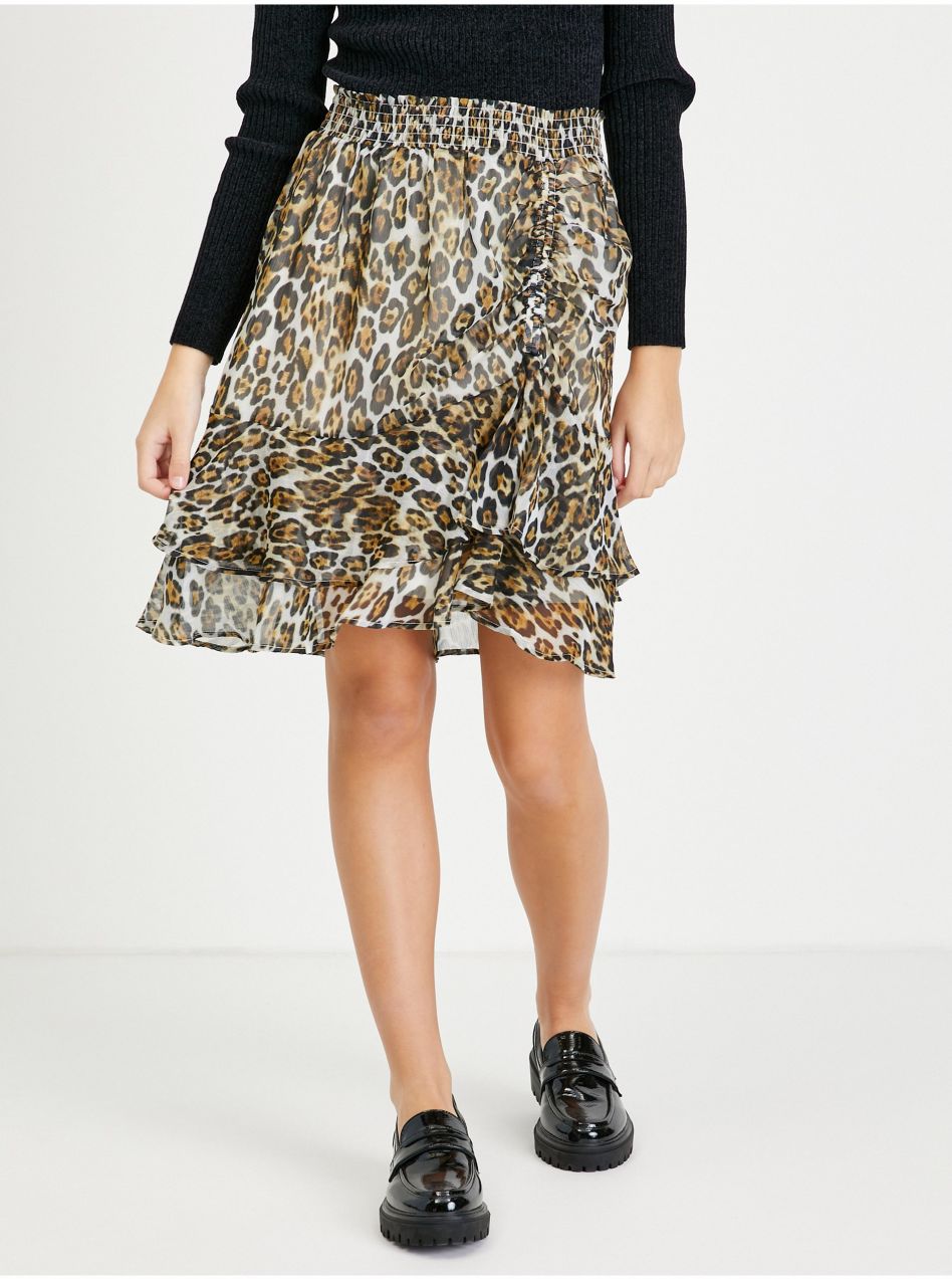 Dámska sukňa Guess Leopard
