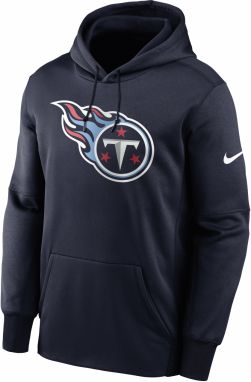 Nike Prime Logo Therma Pullover Hoodie Tennessee Titans Men's Sweatshirt
