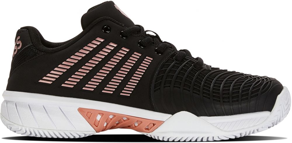 K-Swiss Express Light 3 HB Black/Steel Grey EUR 38 Women's Tennis Shoes