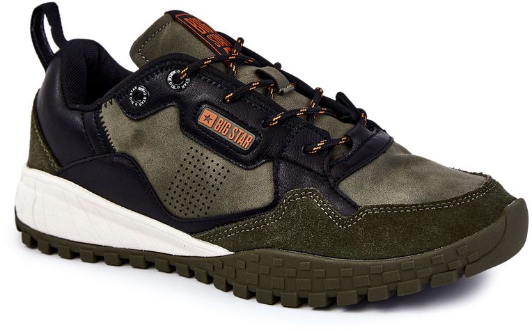 Men's Classic Sport Shoes Memory Foam Big Star KK174272 Green