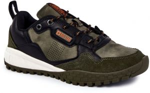Men's Classic Sport Shoes Memory Foam Big Star KK174272 Green
