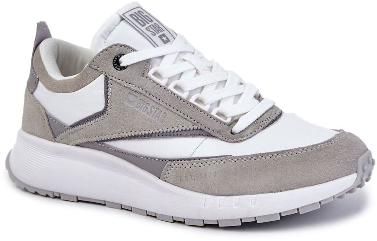 Men's Sport Shoes Big Star KK174021 White and Grey