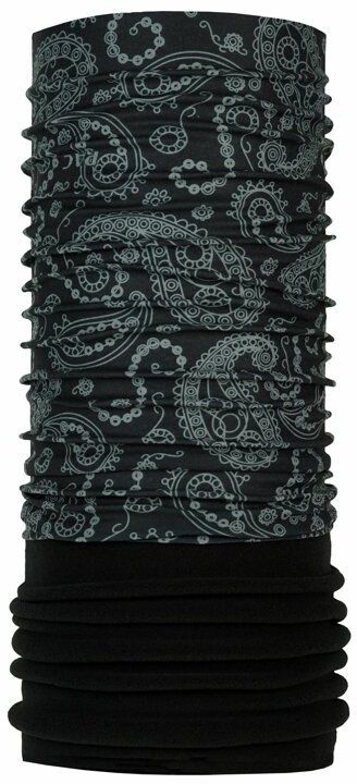 Nákrčník PAC RECYCLED FLEECE Paisley Black