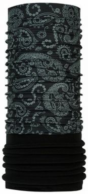 Nákrčník PAC RECYCLED FLEECE Paisley Black