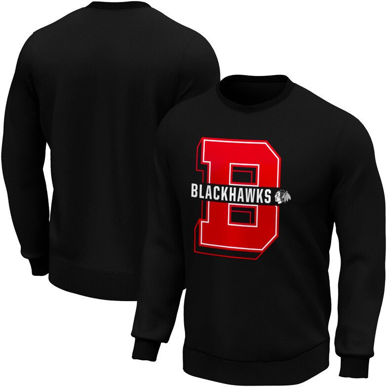Men's Fanatics College Letter NHL Chicago Blackhawks, S Sweatshirt