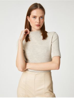 Sveter Koton - Ecru - Regular fit