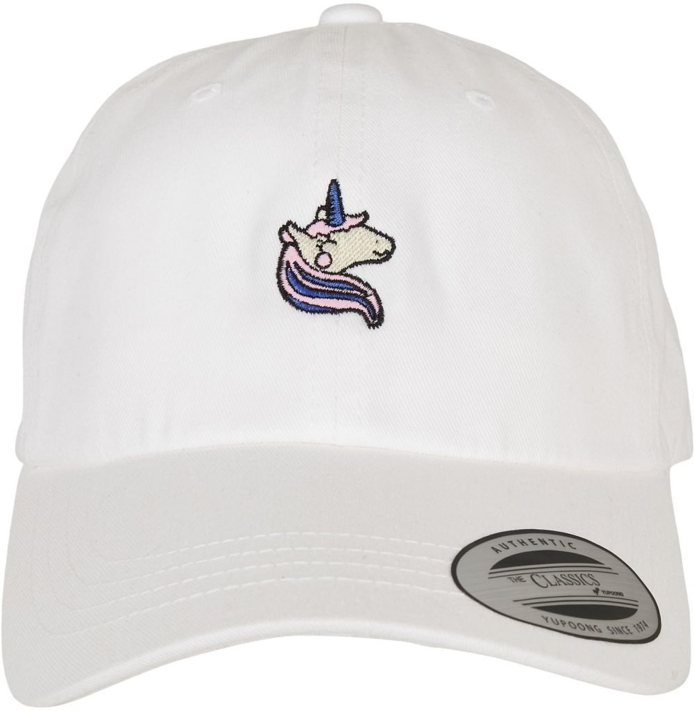 Women's Unicorn Dad cap in white
