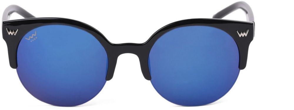 Čierno-modré dámske slnečné okuliare VUCH Brigida Blue