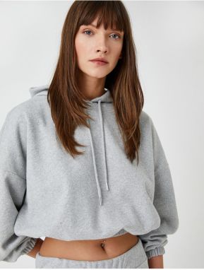 Koton Crop mikina a mikina s elastickým pásom.