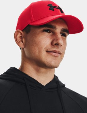 Červená šiltovka Under Armour Mens UA Blitzing Adj