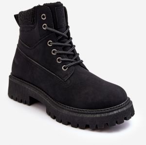 Women's Insulated Black Cross Jeans Shoes
