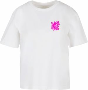 Women's T-shirt with inscription - white