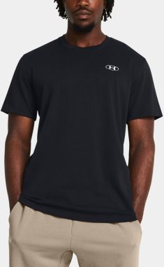 Čierne tričko Under Armour UA HW LC PATCH SS