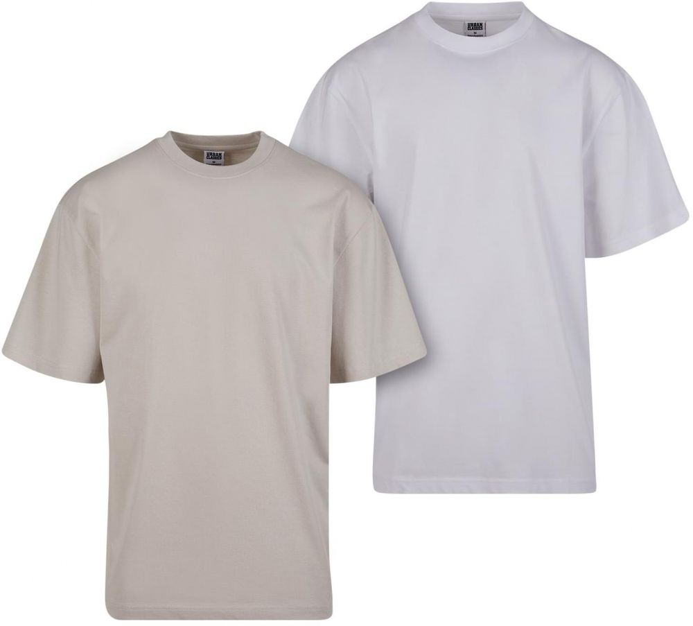 Men's UC Tall Tee 2-Pack T-Shirts - Beige+White