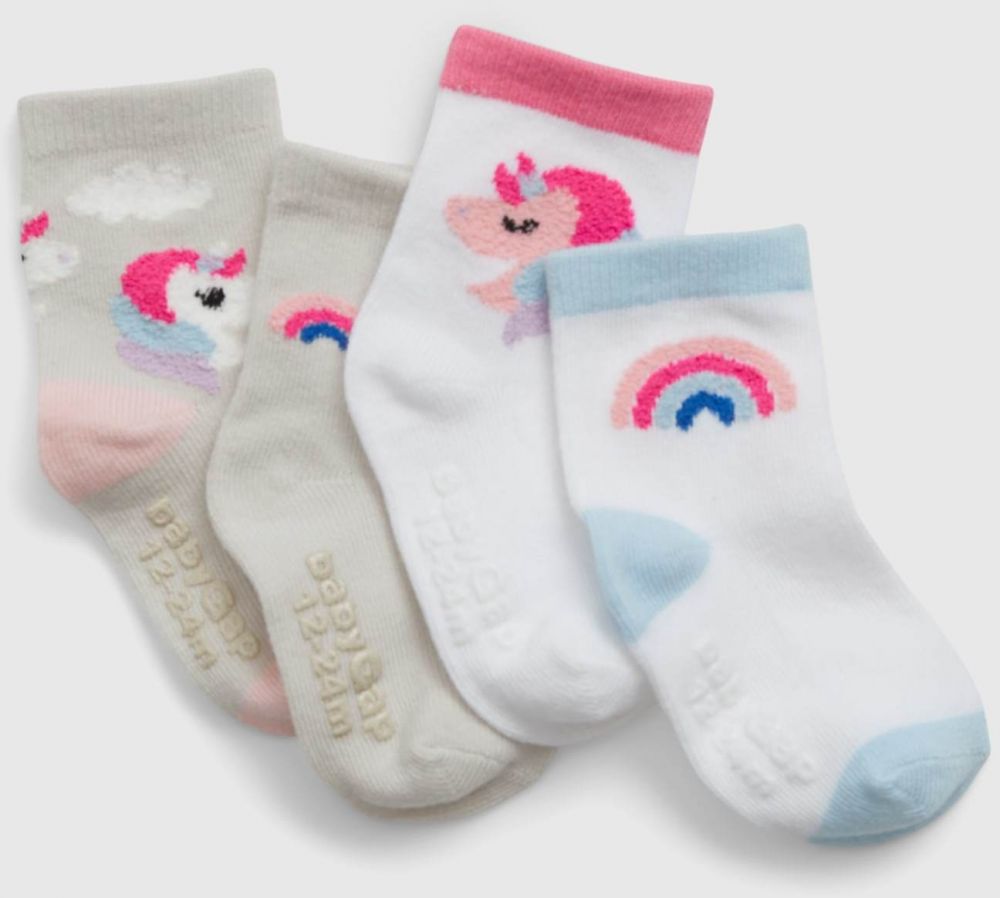 GAP Children's socks, 4 pairs - Girls
