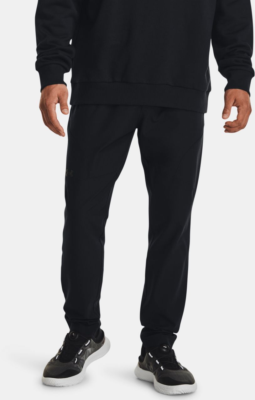 Čierne športové nohavice Under Armour UA Unstoppable Txtr Tap Pnts