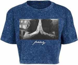 Women's T-shirt Pray - blue