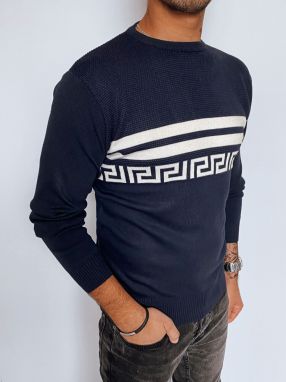 Men's Navy Blue Dstreet Sweater